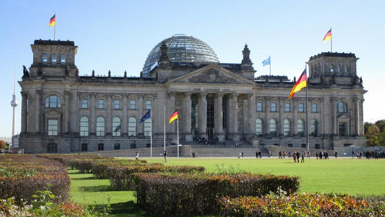 Reichstagsgebäude in Berlin