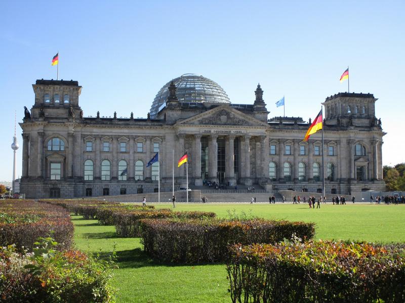 Reichstagsgebäude in Berlin